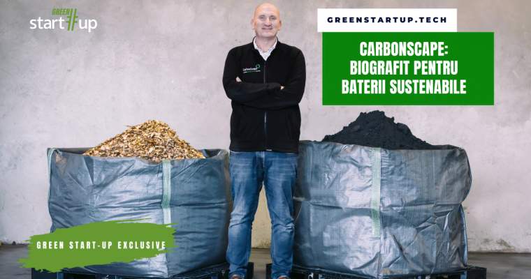 green.start-up.ro: Compania care pariază pe deșeuri forestiere pentru producția de baterii „verzi”
