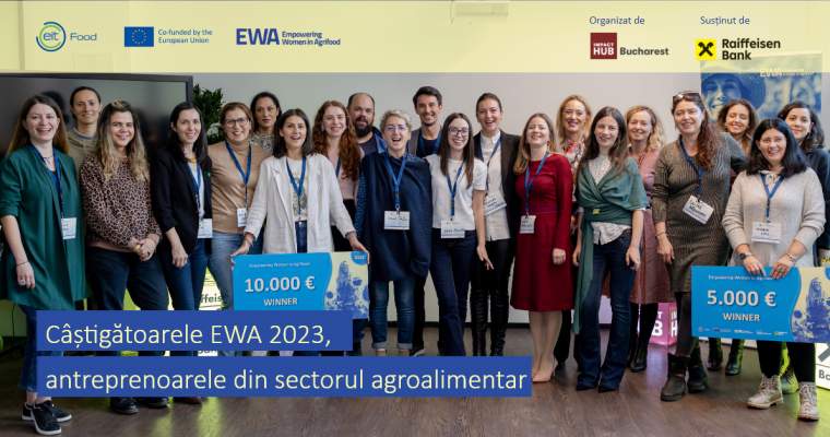 (Green Start-Up): Inovații alimentare neobișnuite premiate la EWA 2023