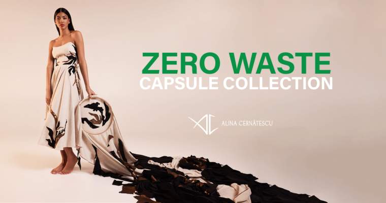 Green Start-Up: designerul Alina Cernătescu, colecție capsulă zero-waste premiată de Comisia Europeană