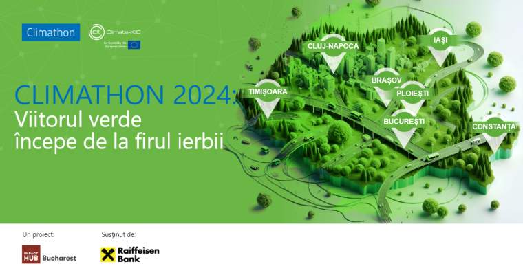 Green Start-up: Climathon 2024: înscrieri deschise pentru un hackathon global pentru soluții climatice