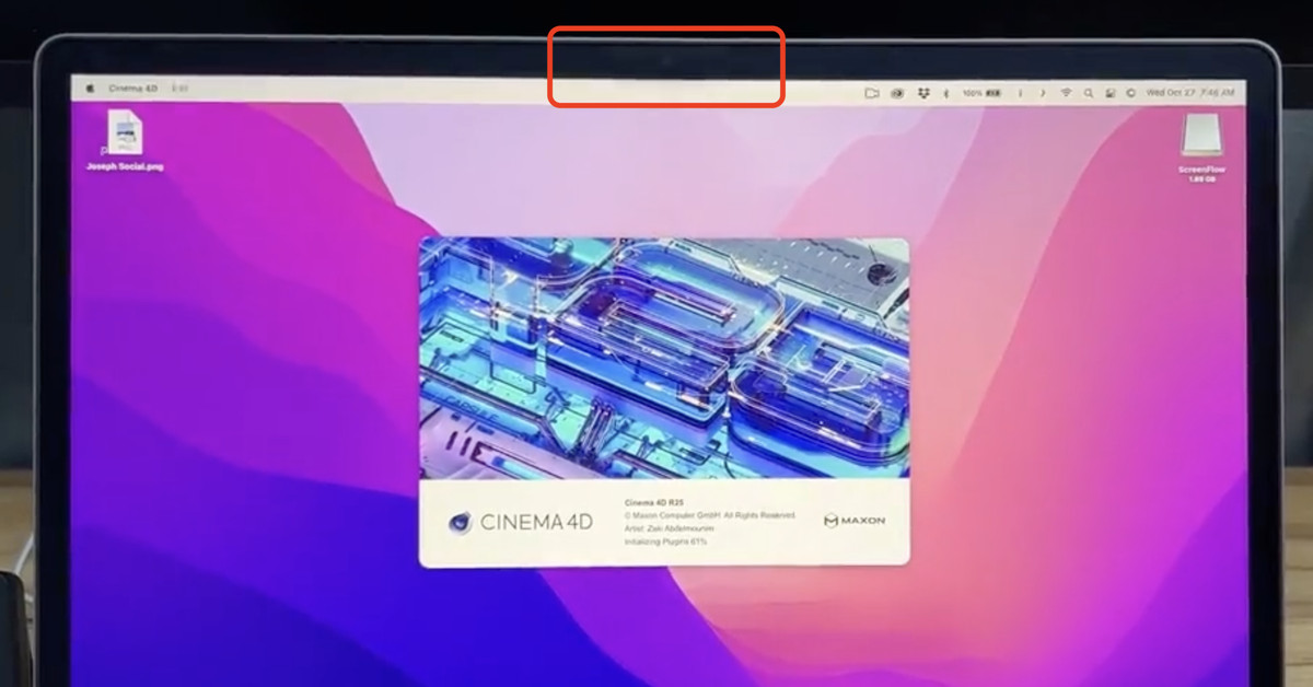 The Verge: Dacă nu-ți place notchul de pe MacBook Pro poți să-l ascunzi prin software