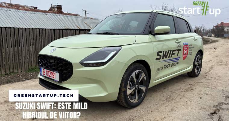 Green Start-Up.ro: Test Drive Suzuki Swift: Există un viitor pentru mașinile mild hibrid?