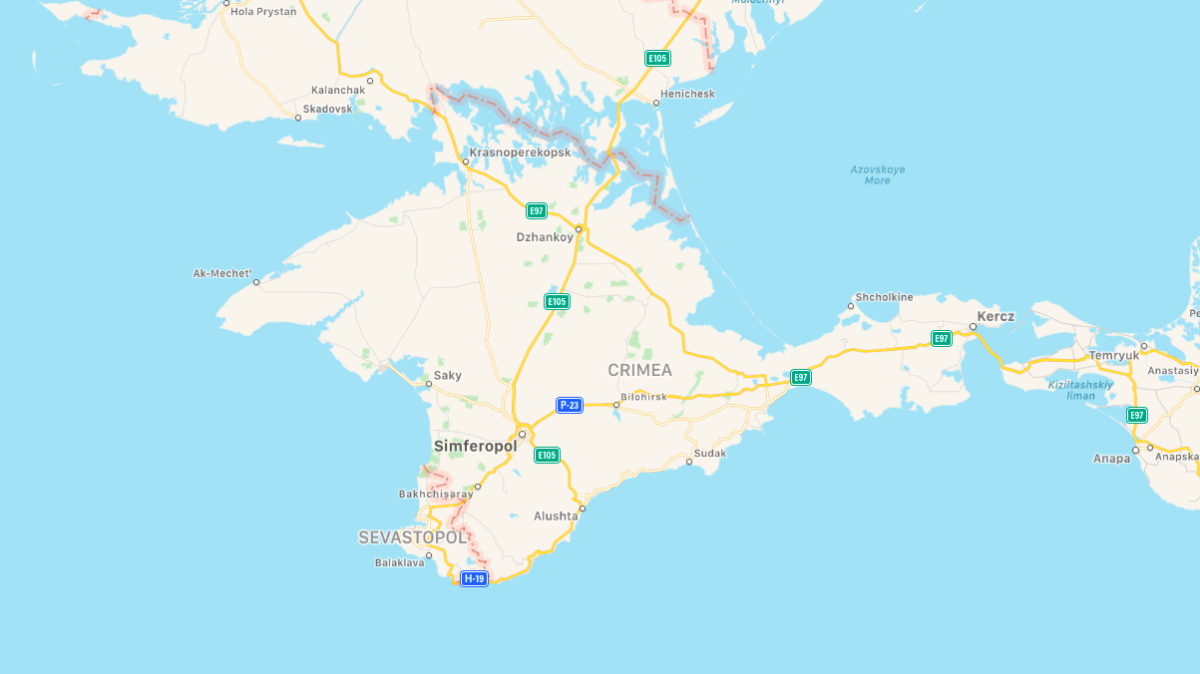 Mashable: Apple marchează Crimea pe hartă ca aparținând Rusiei