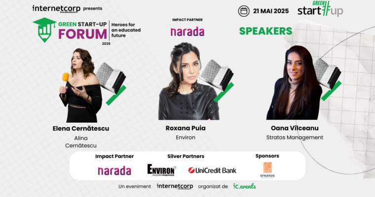 Green Start-Up: Cu cine te întâlnești la Green Forum 2025 pe 21 mai