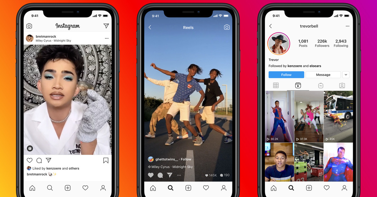 The Verge: Reels, de la Instagram, e răspunsul Facebook la TikTok