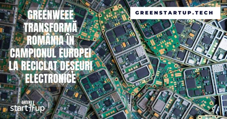 Green Start-Up: Misiunea GreenWEEE de a pune România pe harta reciclării deșeurilor electronice