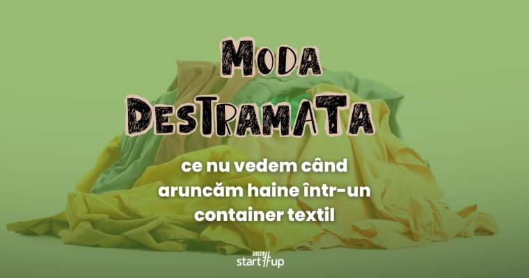 green.start-up.ro: Ce nu vezi când hainele ajung într-un container de haine