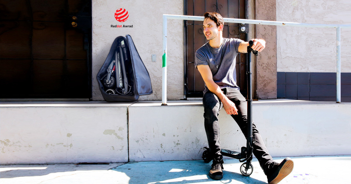 Indiegogo: MiniFalcon e trotineta electrica pe care o cari in rucsac