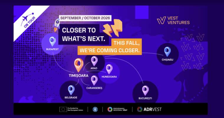 Vest Ventures pleacă în turneu prin toată țara