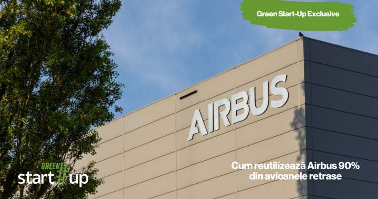 Green Start-Up: interviu exclusiv cu reprezentanți Airbus despre strategia gigantului privind aviația sustenabilă