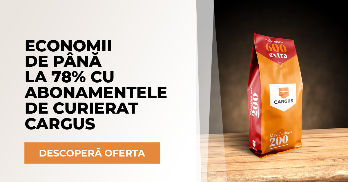 Economii de până la 78% cu abonamentele de curierat Cargus