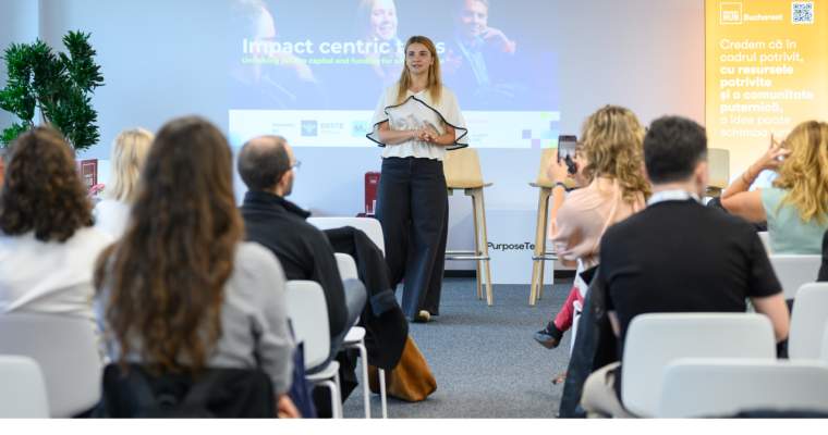 Green Start-up: Impact Centric Talks: ponderea investițiilor de impact la nivelul Europei. Cum putem demonstra și măsura impactul social