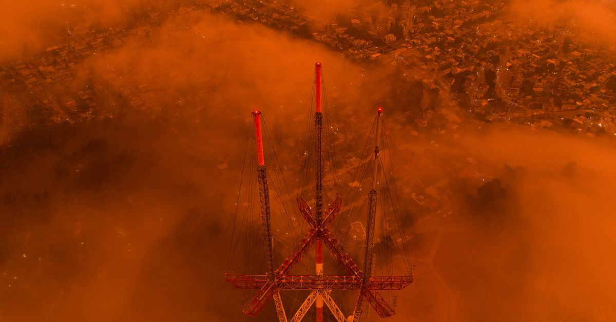 The Verge: Scene de distopie SF din San Francisco în urma incendiilor de vegetație