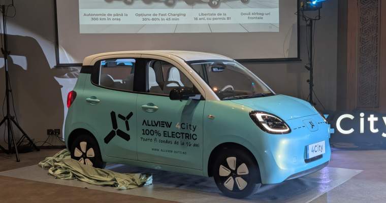 green.start-up.ro: Allview lansează un nou vehicul electric pentru orașe