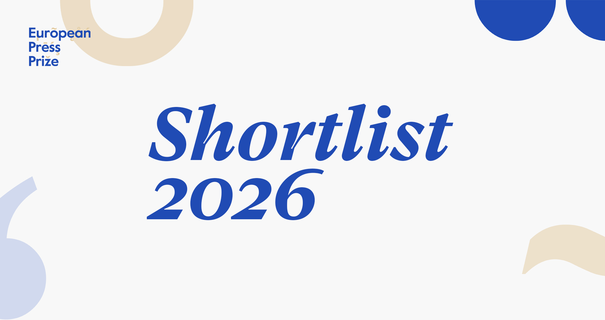 European Press Prize: câștigătorii din 2026