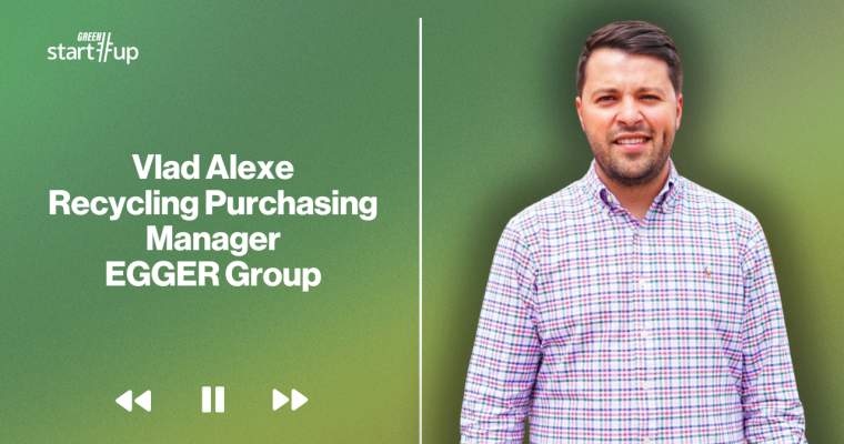 Green Start-Up: Vlad Alexe, EGGER, despre cum educația de mediu poate fi făcută prin joacă la tinerele generații