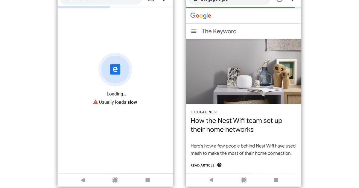 The Verge: Ai un site care se încarcă greu? Chrome te dă de gol