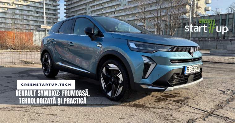 Green Start-Up: Test Drive Renault Symbioz: SUV hibrid spațios, practic și plin de tehnologie