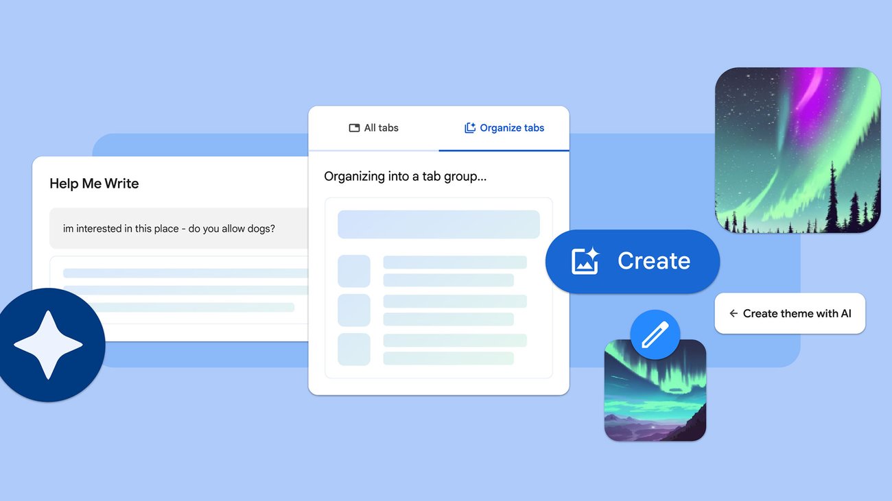 Google: Chrome primește 3 noi funcții de inteligență artificială generativă