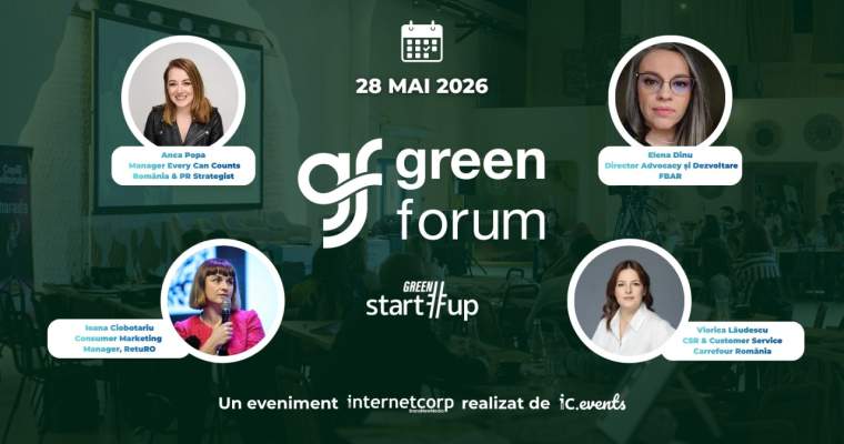 green.start-up.ro: Cu cine vorbim despre economie circulară la Green Forum 2026