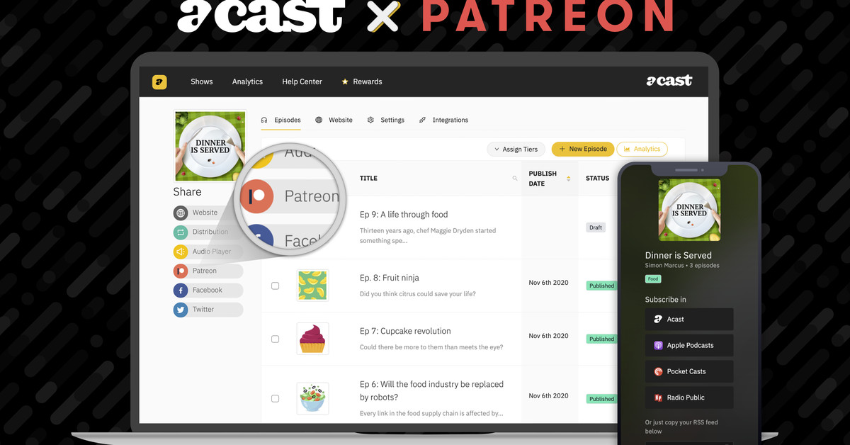 The Verge: Oportunități de monetizare pentru podcasteri de la Patreon