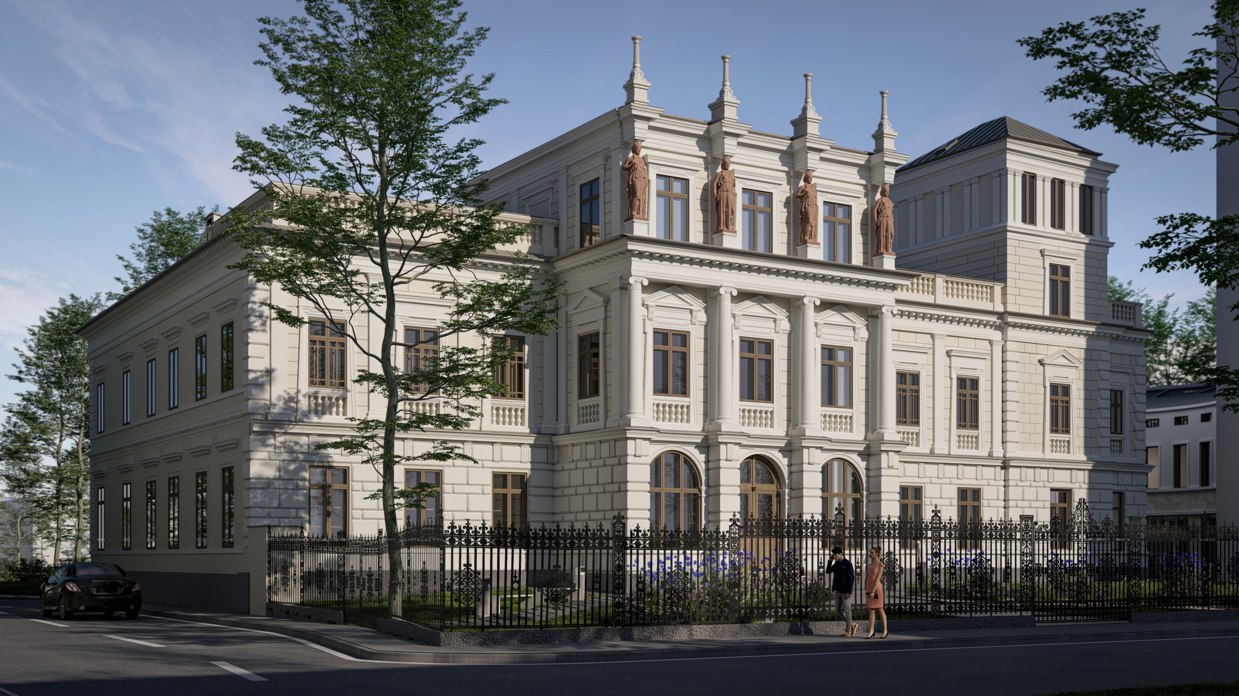 wall-street.ro: Hermes, Dior și Jimmy Choo și multe alte branduri de lux vin în Palatul Știrbei