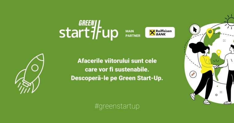 Green Start-Up: Raiffeisen Bank se alătură ca partener al publicației pentru 2023