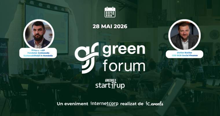 green.start-up.ro: Cine sunt speakerii de la Green Forum cu care discutăm despre finanțare?