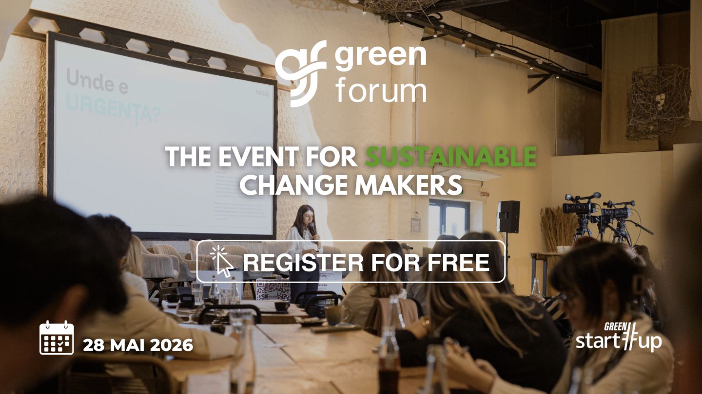 Înscrie-te gratuit aici la Green Forum 2026