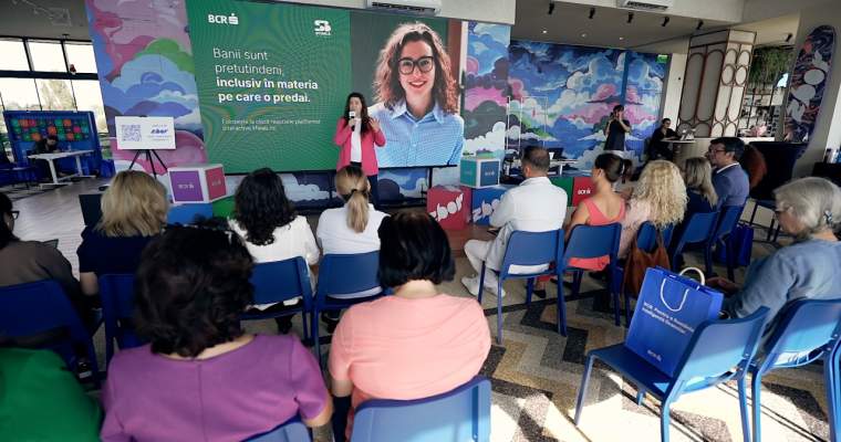 Green Start-Up: Ore de educație financiară pentru elevi cu ajutor de la BCR