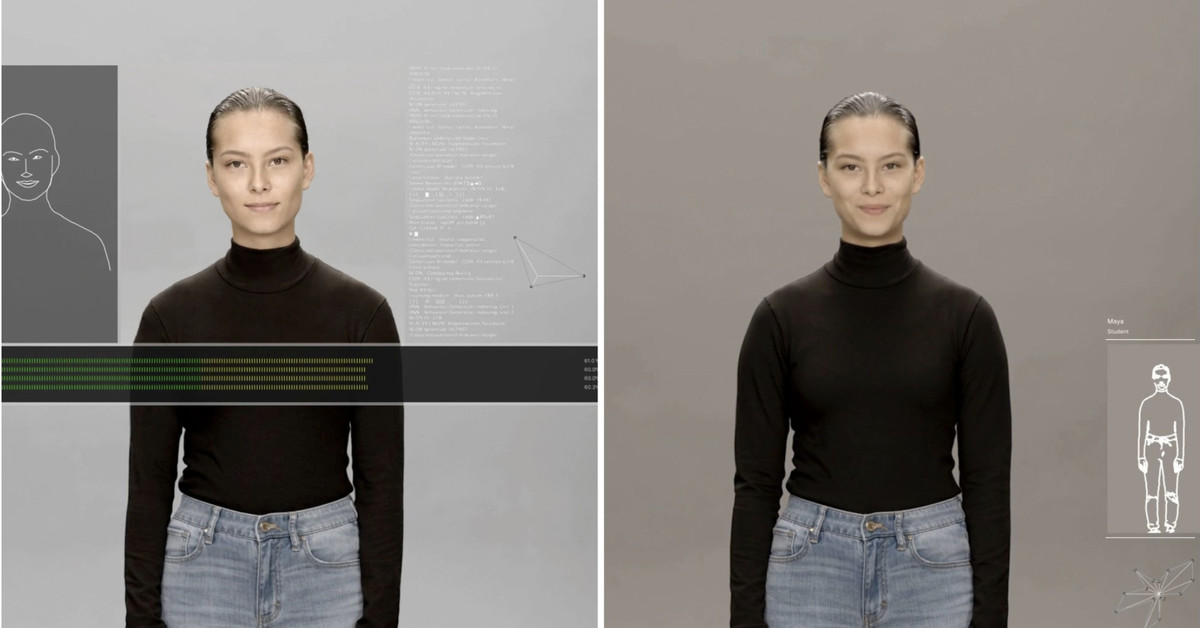 Neon, avatarul digital creat de Samsung.