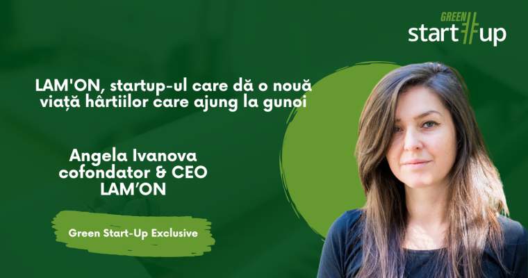 green.start-up.ro: LAM'ON, startup-ul care dă o nouă viață hârtiilor care ajung la gunoi