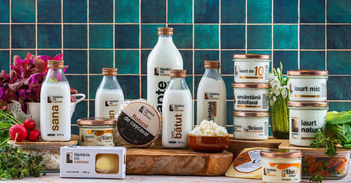 Retail.ro: Lăptăria cu Caimac a relansat pe piață două produse cu o rețetă îmbunătățită