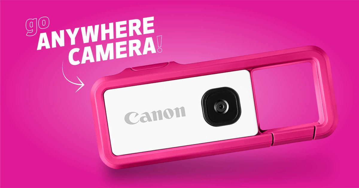 Canon Clip, o cameră pe care o poți agăța de orice - via Indiegogo