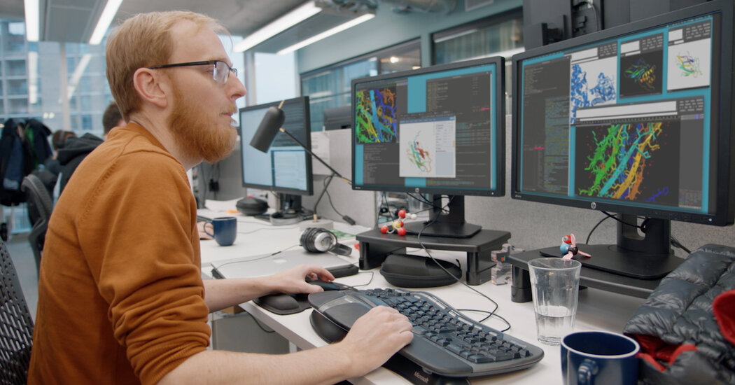 NY Times: AI-ul determină forma moleculelor