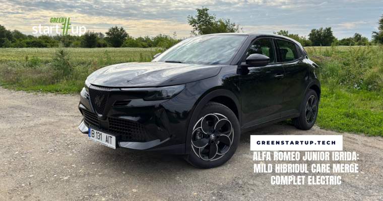 (Green Start-Up): Alfa Romeo Junior este una dintre puținele mașini mild hibrid care poate merge doar în modul electric. Cum face asta?