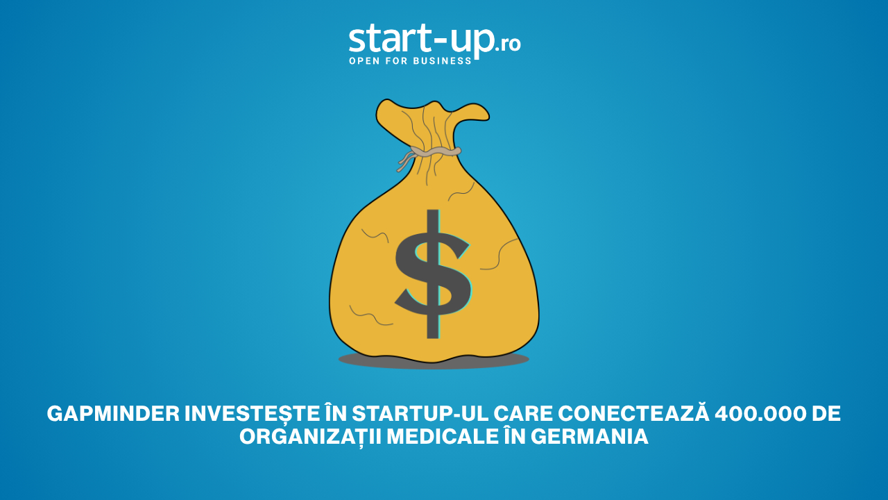 GapMinder investește în startup-ul care conectează 400.000 de organizații medicale în Germania