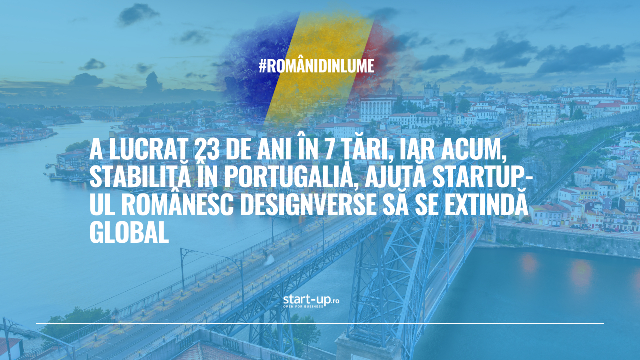 A plecat din România în 2003 și a lucrat în 7 țări. Acum contribuie la extinderea globală a DesignVerse | Români din lume