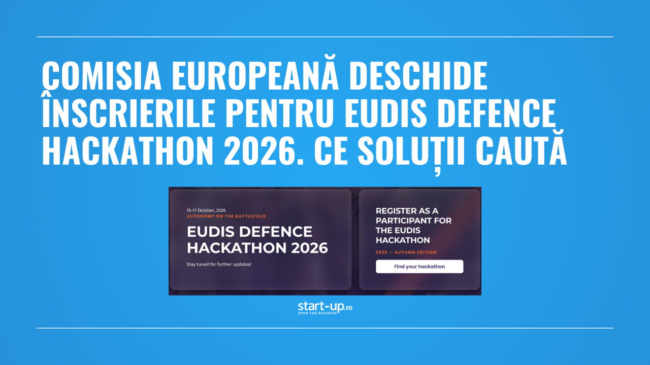 Comisia Europeană deschide înscrierile pentru EUDIS Defence Hackathon 2026. Ce soluții caută