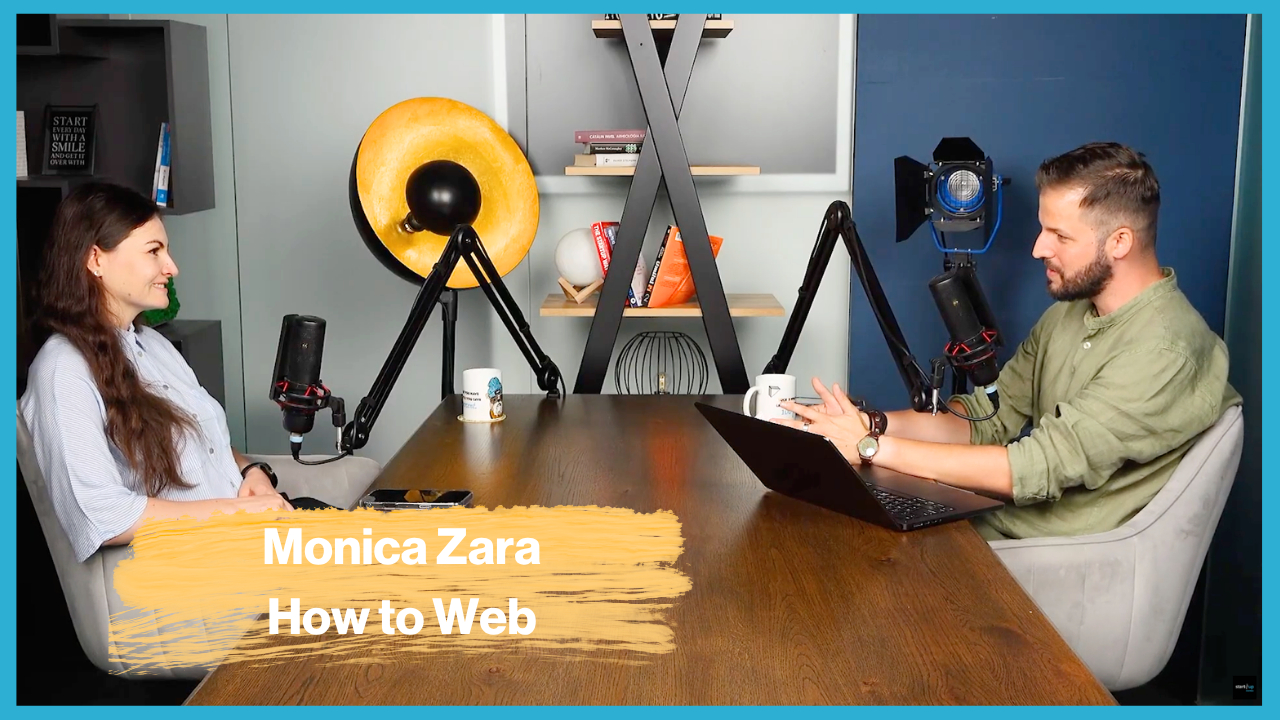 Monica Zara, How to Web: "Nu lipsește capitalul, ci lipsește substanța"