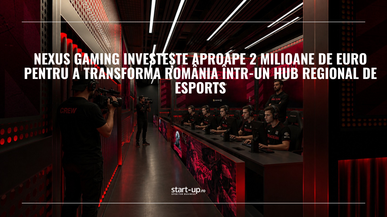 Nexus Gaming pariază 1,85 milioane de euro pe industria de esports din România