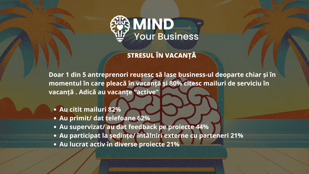 Stresul antreprenorilor în vacanță