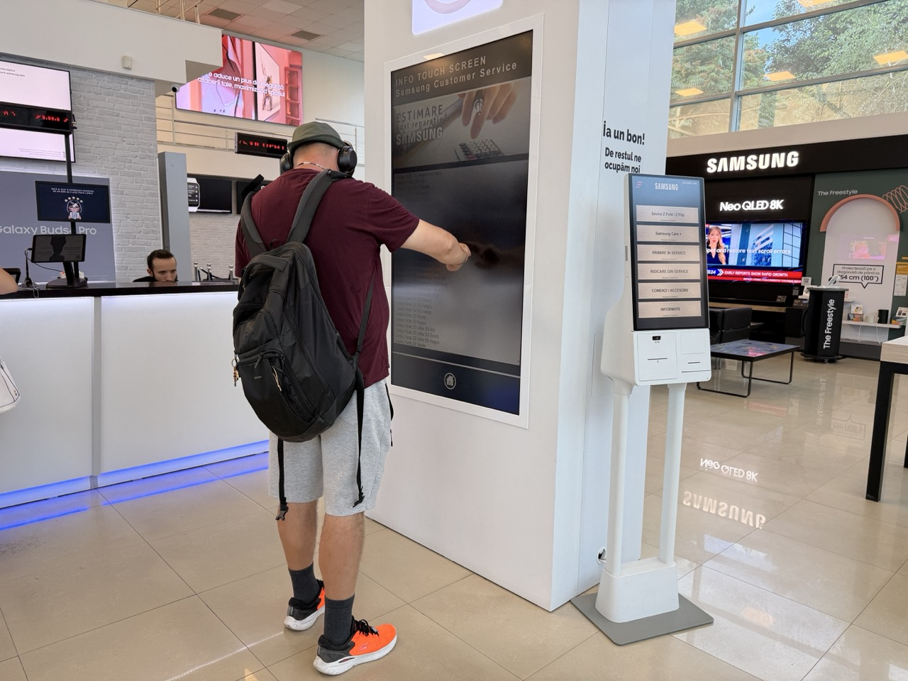 Reportaj Foto la service-ul Samsung