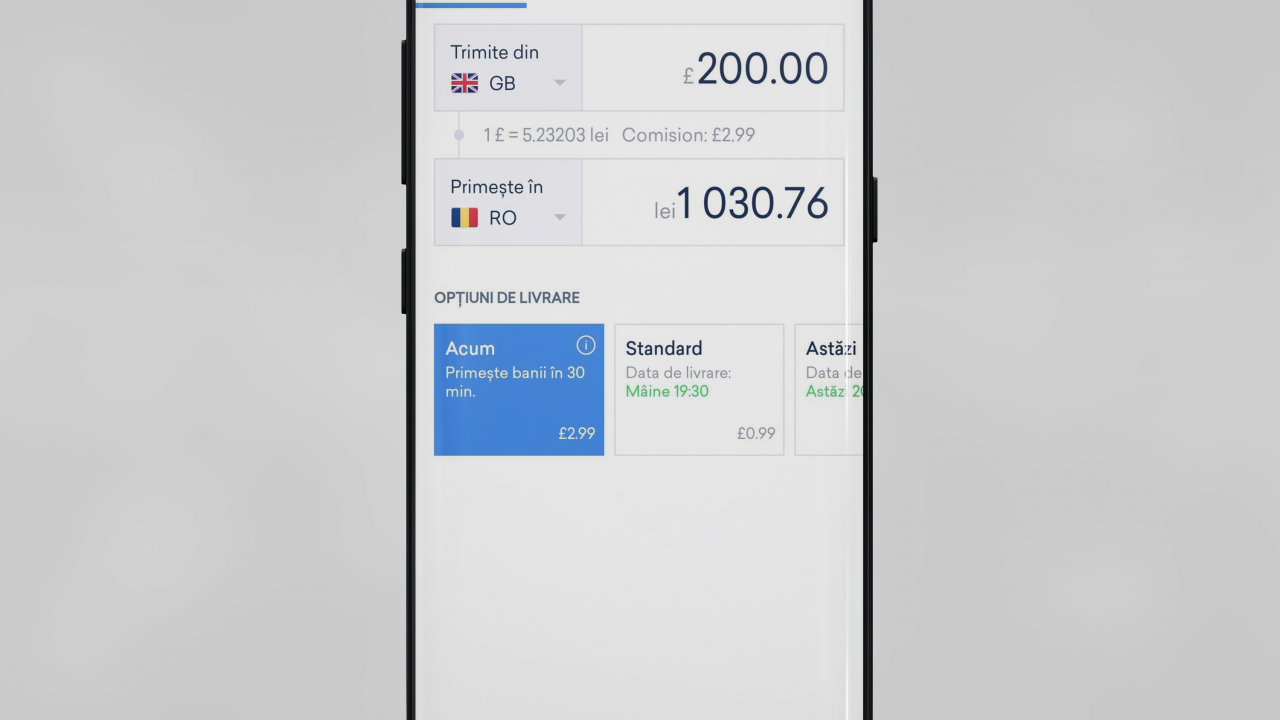 Trei sferturi din români transferă bani de pe telefonul mobil