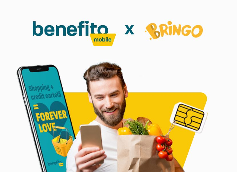 Bringo aduce Benefito Mobile: cartelă prepaid cu credit la achiziția de produse