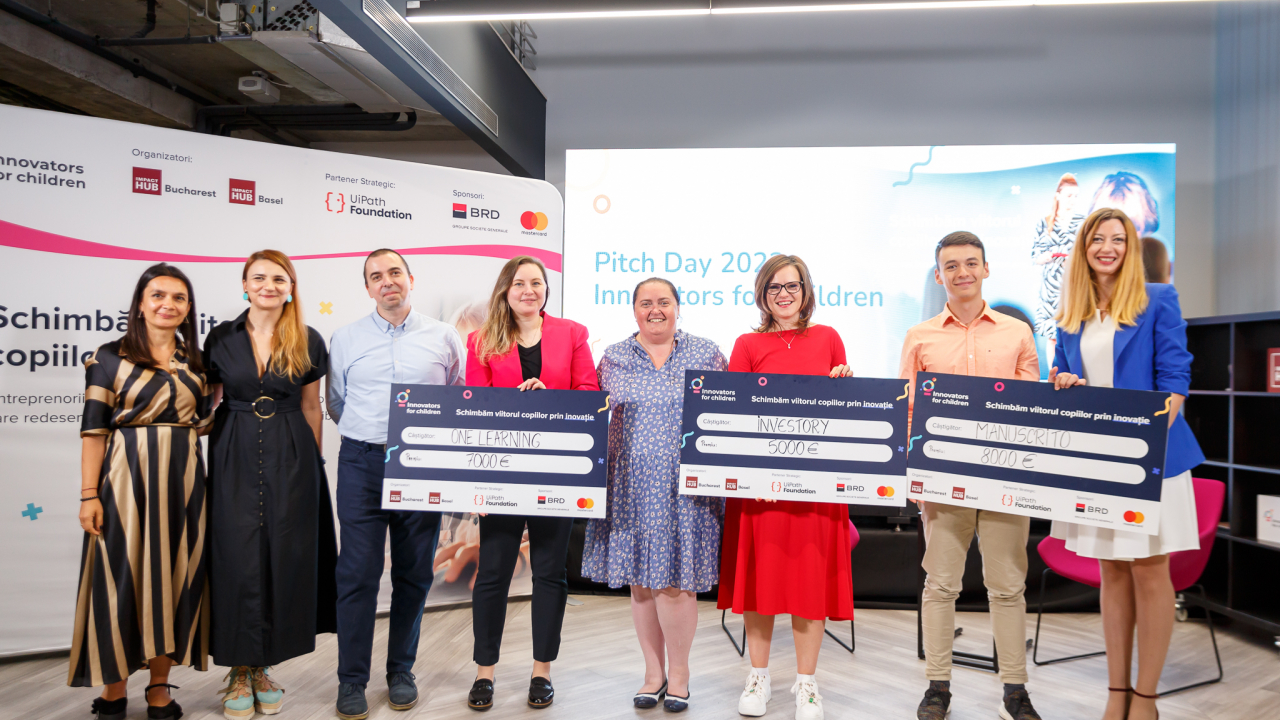 Câștigătorii Innovators for Children 2022: 20.000 euro pentru edutech inovator