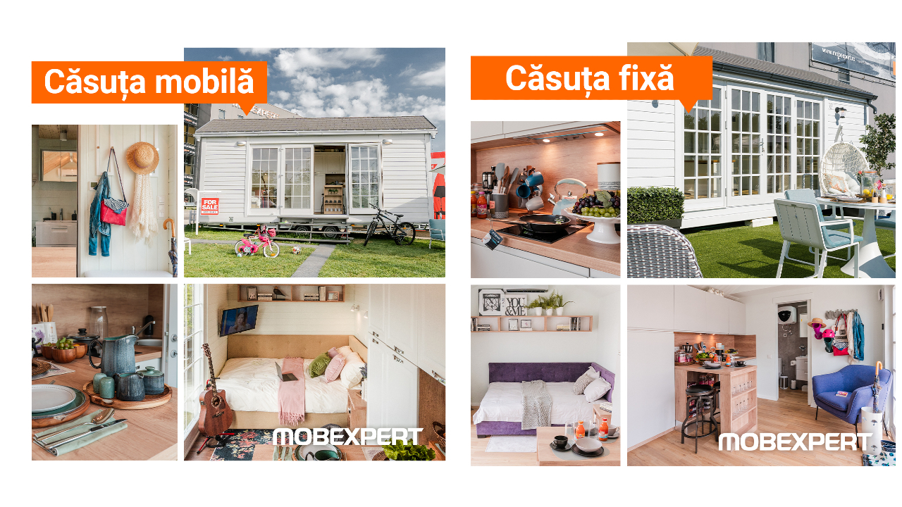 Mobexpert introduce căsuțele „Tiny House”, ce pot fi amplasate oriunde
