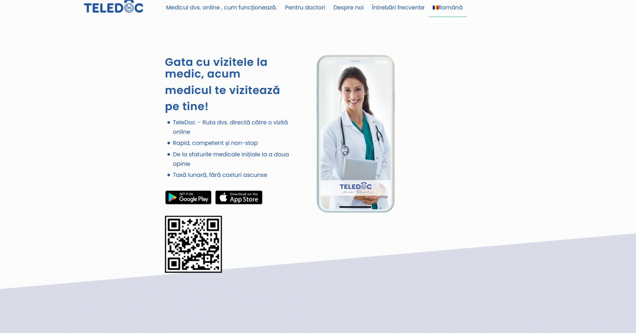 Startup-ul austriac, TeleDoc, lansează o aplicație de telemedicină în România