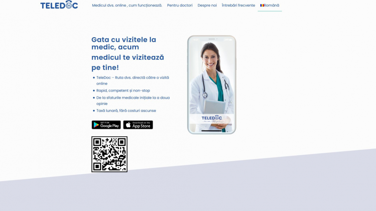 Startup-ul austriac, TeleDoc, lansează o aplicație de telemedicină în România