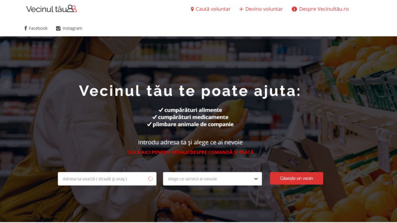 Vecinultău.ro, platforma prin care poți ajuta oamenii vulnerabili de lângă tine